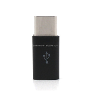 免费送货 OTG USB Type C 适配器 3.1 Type C 男性到微型 USB 转换器女性微型 USB 数据充电器适配器 - Product Image 2