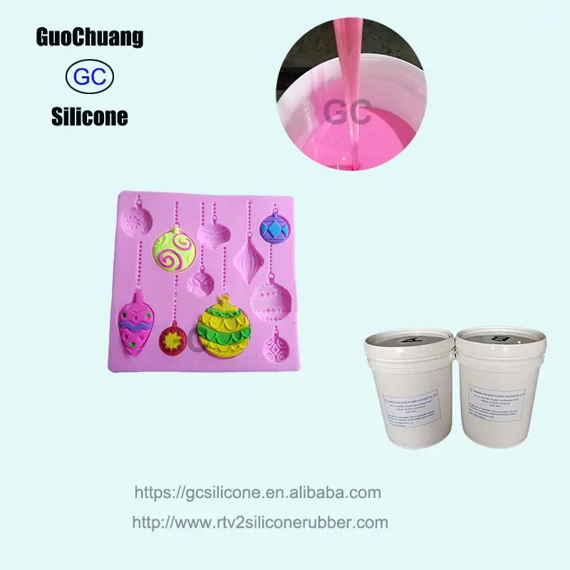 Lỏng Rtv Silicone Cao Su Cho Kẹo Sô Cô La Xà Phòng Khuôn