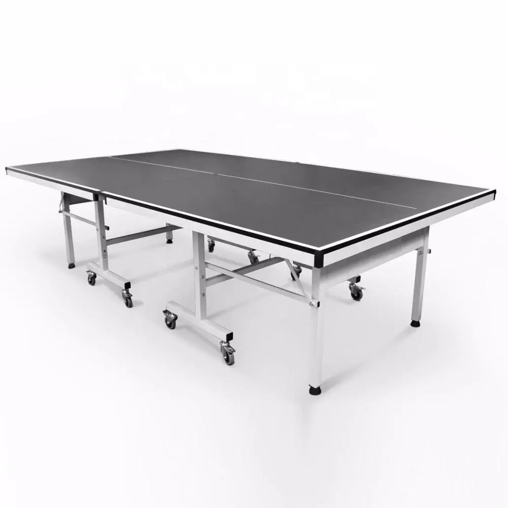 Superficie nera Indoor outdoor tennis da tavolo tavolo pieghevole pieghevole tavolo da pingpong tennis da tavolo prezzo