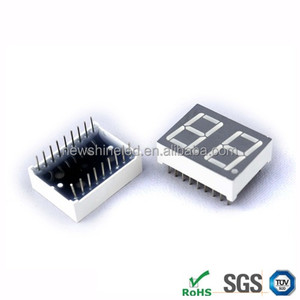 Werkseitig hochwertige 2-stellige LED 7-Segment-Anzeige 0,80 Zoll 7-Segment-LED-Anzeige DIP 0,8 "Sieben-Segment-Anzeige für Timer