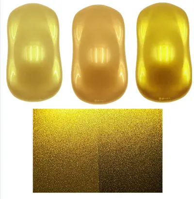 Alta qualidade Gold Pearl pigmentos para resina epóxi, Golden Pearlescent Mica, cor do ouro