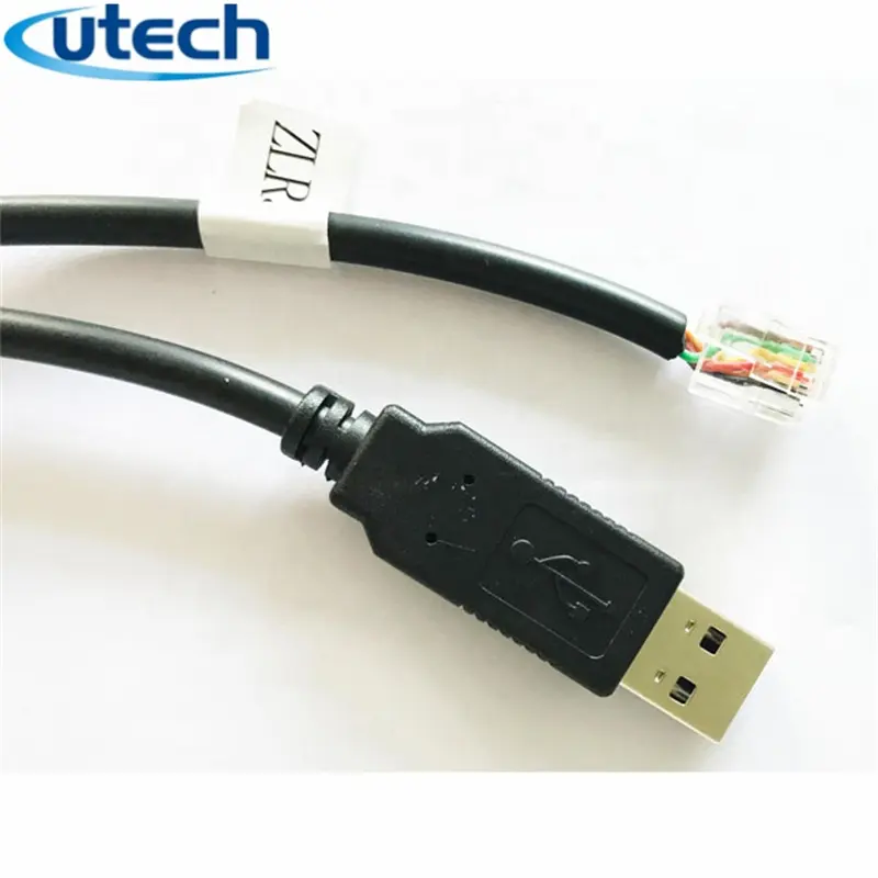 2022 Usb 2.0 Naar Rj11 Programmering Adapter Kabel Cord Wire 6 Pin Compatibel Voor Radio