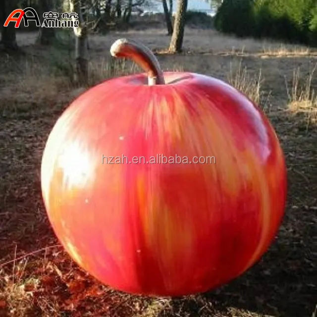 Kerst Decoratie Opblaasbare Rode Apple Giant Apple Voor Promotie Reclame