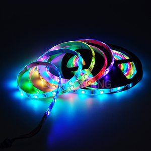 5 m uzunluk WS2812B WS2812 RGB LED Şerit Su Geçirmez 30 LED/m DC 5 V - Product Image 6
