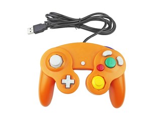 Controlador de juego usb para gamecube, compatible con PC