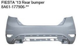 For ford <strong>Fiesta</strong> 2013 Front Rear Bumper/front Bumper Chin/side Bumper - Product Image 2
