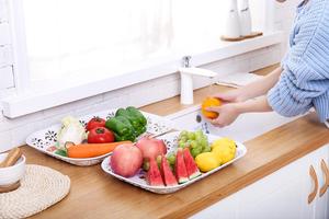 生态友好的餐厅塑料托盘淹水质量好晚餐洁具 - Product Image 5