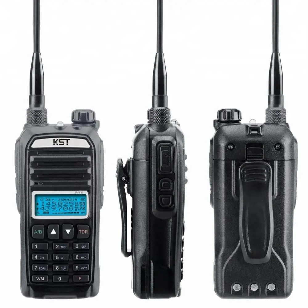 UV-F89 UHF VHF Dual Band Radio apto para KENWOOD TH-F9 8W Rádio De Alta Potência de Longo Alcance Walkie Talkie Rádio Amador Portátil para a Caça