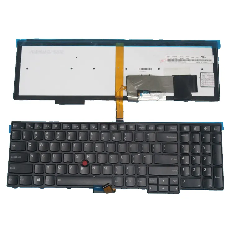 HK-HHT clavier d'ordinateur portable américain pour Lenovo ThinkPad T540P T540 W540 E531 E540 L540 clavier