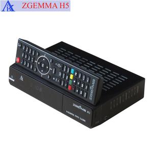 HbbTV Box ZGEMMA H5 FTA Satellite <strong>Receiver</strong> BCM73625 CPU Dual Core <strong>Linux</strong> OS Enigma2 HEVC/H.265 DVB-S2+T2/C Twin Combo Tuners