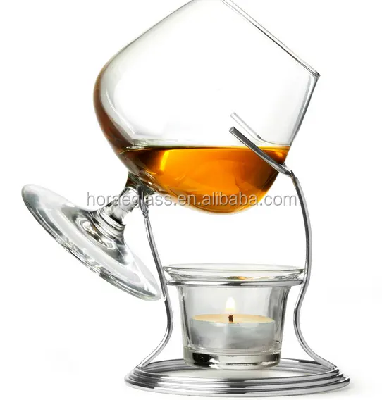 Cognac & Brandy Warmer Met Glas