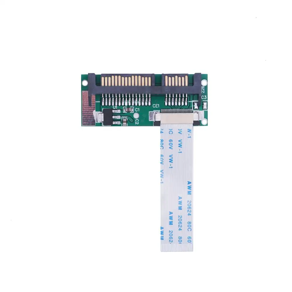 1,8 pulgadas de la vida a 2,5 pulgadas SATA interfaz ZIF 24 pines CE a 22 Pin adaptador SATA