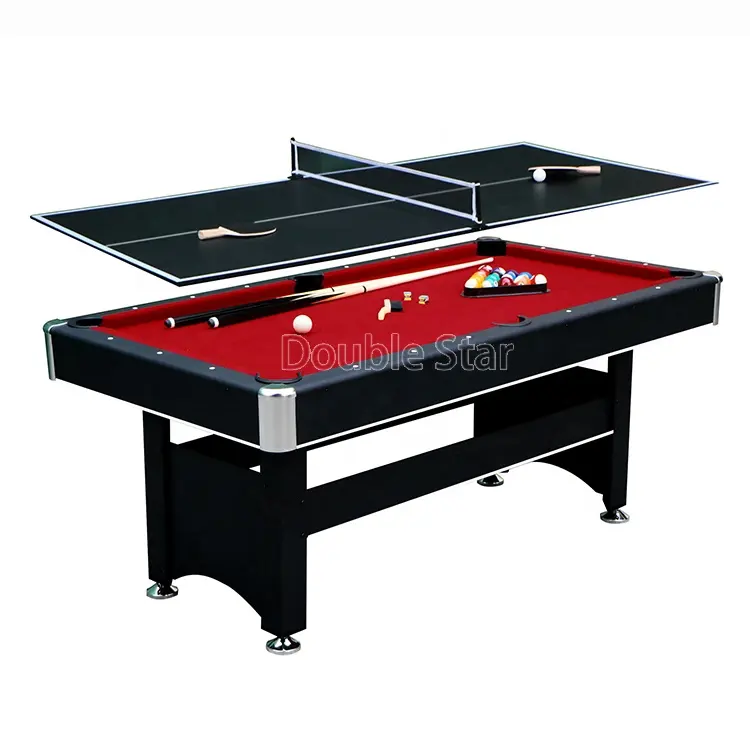 Chất Lượng Cao Gia Đình Trò Chơi Phòng Đa Chức Năng Trò Chơi 6Ft Snooker Pool Bảng Bi-a Cho Trẻ Em