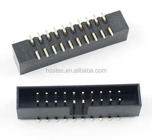 2mm2.0mmピッチ2x1020ピンSMTSMDオスシュラウドボックスヘッダーIDCコネクタ