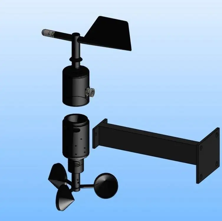 Sensores y sensores de dirección, instrumentos de velocidad del viento, anemómetro