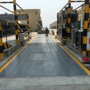 Ağır hizmet tipi zemin 3x18m 80 100ton kamyon ölçeği yazıcı ve yük hücresi - Product Image 1