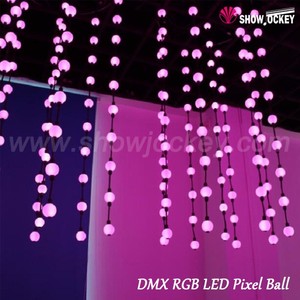 Led มายากล Dmx นำแสง3D ลูก/นำแสงลูกมายากล/นำดวงจันทร์แสงลูกในร่มและกลางแจ้งไฟลูก - Product Image 3