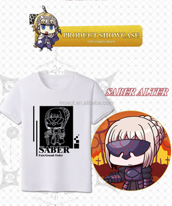 Ucuz Anime kader özel baskılı yuvarlak t shirt erkekler - Product Image 2