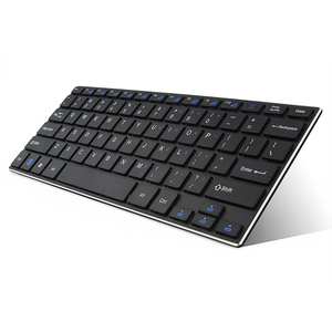 Teclado inalámbrico ergonómico qwertz/qwerty con 4 botones, ratón con etiqueta para teclado - Product Image 2