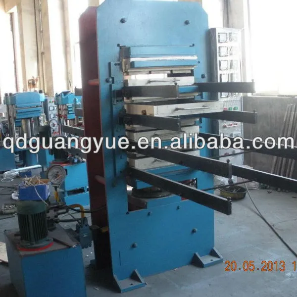 Borracha mangueira produzir máquina borracha vulcanização imprensa placa Vulcanização máquina para borracha assoalho telha