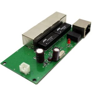 Realtek Original Chip 5 Rj45 With Led Unmanaged Plug <strong>n</strong> Play 4+1 Port Mini Data Switch <strong>Network</strong> 12v Better Design Performance - Product Image 5