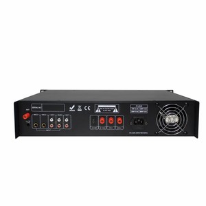מערכת כריזה מגבר מיקסר קומפקטי עם USB/טיונר