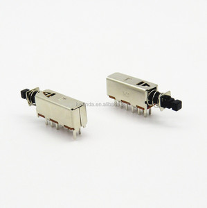 Interruttore a pulsante PCB a 12 Pin interruttore DPDT a blocco automatico direzione PS-42F06 blocco automatico - Product Image 3