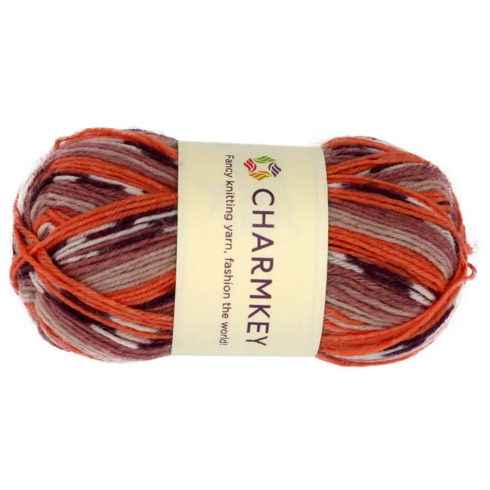 Hilo marca Charmkey gruesa al por mayor crochet de hilo de lana hilo de tejer mejor venta en Estados Unidos.