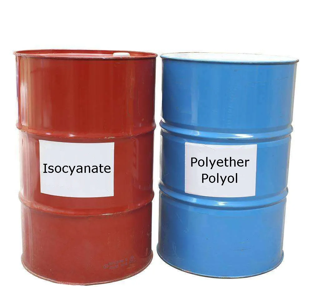 Poliuretano resina sintética isolante e plásticos isocyanate polimeric mdi e mistura polyols 9003-11-6 HCFC-141B cn; shn shn