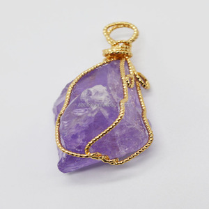 Doğal şifa taşı kolye ile ham jadeite (imperial yeşim) mineral taş - Product Image 3