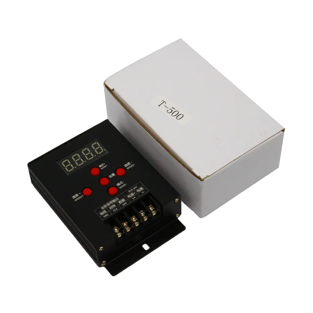 Tarjeta SD T-500, controlador de píxeles led RGB con tarjeta de memoria de 256MB, gran oferta