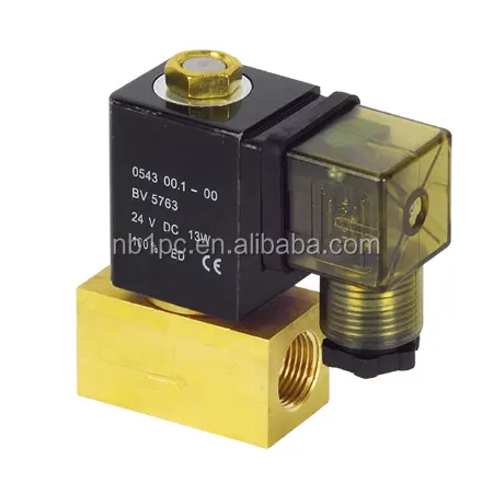 Fluid Control Valve 1/4 INCH HIGH PRESSURE SOLENOID VALVE Fluid Control Solenoid Valve DC24V