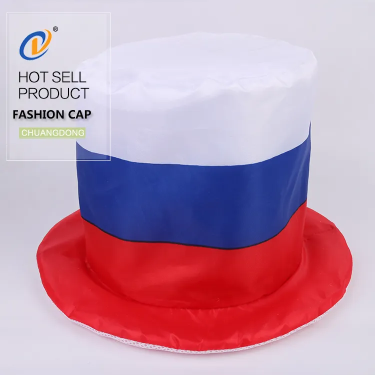 High quality new design printed polyester Carnival custom party foam hat