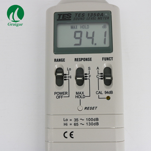 เครื่องวัดระดับเสียงแบบดิจิตอล TES-1350A เครื่องวิเคราะห์เสียงช่วงความถี่31.5Hz ถึง8KHz - Product Image 5