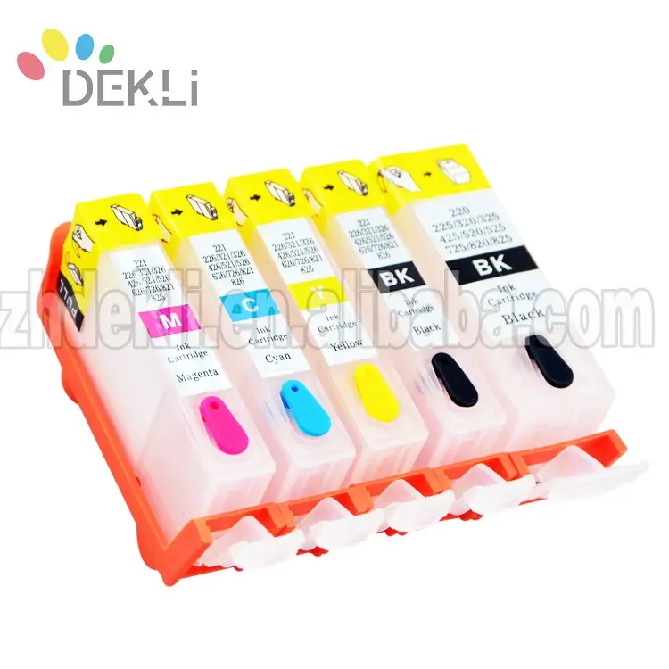 5 Color Printer cartridge for Canon PIXMA MG5210 MG5310 Refill ink cartridge