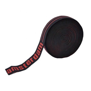 Custom Jacquard <span class=keywords><strong>Elastic</strong></span> Band Nylon Webbing Cintura para Boxer