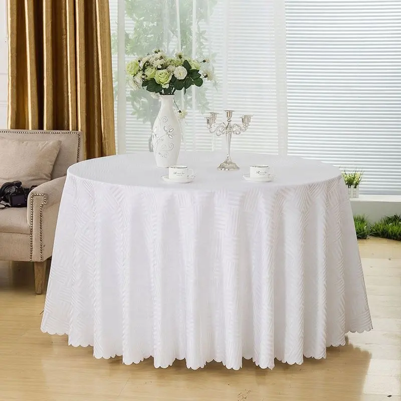 Marka yeni masa örtüsü beyaz ile yüksek kalite