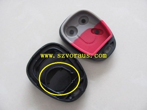 GC 3ボタンキールリモートケースシェル (バッテリークランプ付き) - Product Image 2