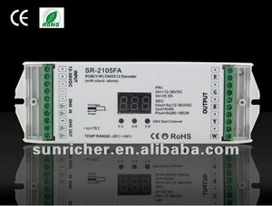 DMX-Controller mit Master-Modus, Standard DMX512 Decoder-Modus und Standalone-Modus
