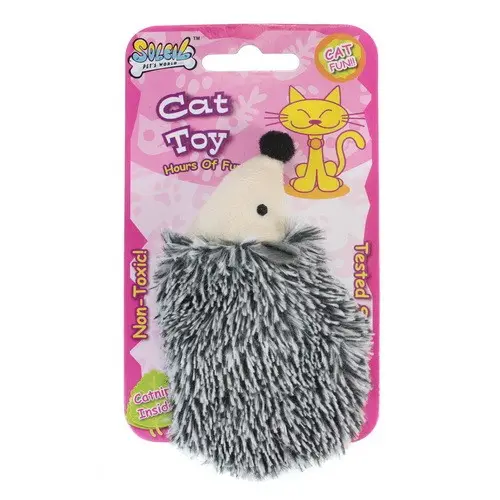 2023 vendita calda morbido peluche animale Catnip gatto giocattolo che gioca nuovo Design Mouse coniglio riccio scoiattolo con carta Crackle all'interno