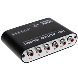 5.1 CH RCA AC3 DTS 5.1 Audio Gear Mini Digital Sound <strong>Decoder</strong> Metal Home Use HD <strong>Output</strong> 5V Input