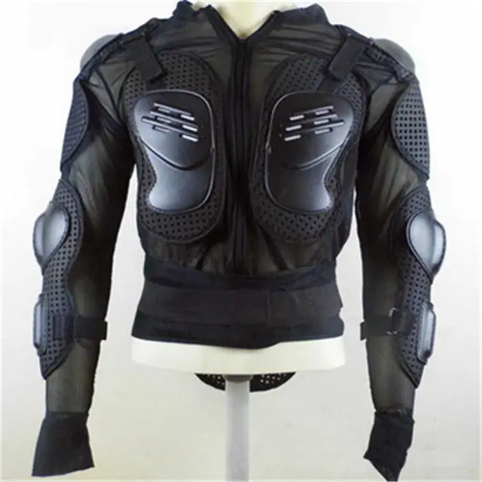 YOUME Nero Moto Armatura di Protezione Motocross Rivestimento Dei Vestiti di Protezione Moto Cross Posteriore Armatura Della Protezione Del Motociclo Giacche