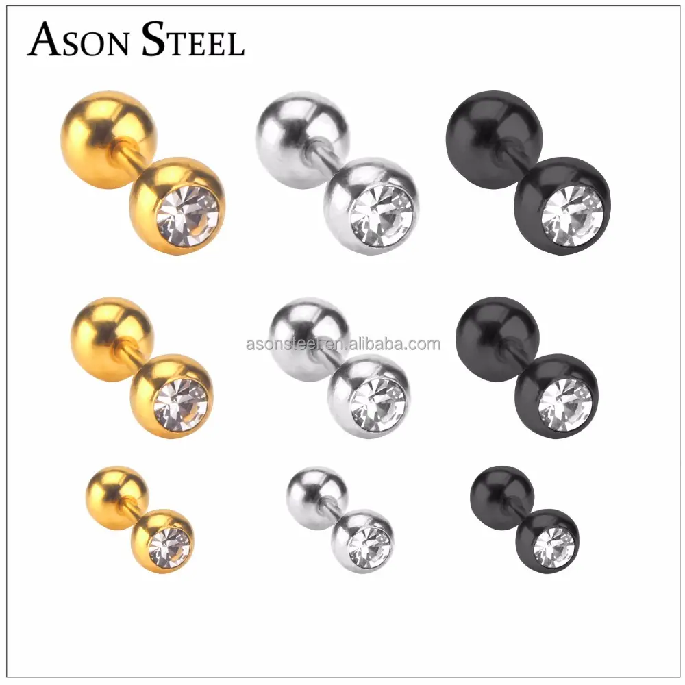 2017 marka yeni burun halkası hint burun Hoop yapay burun Pins 9 adet/takım renkli altın gümüş siyah paslanmaz çelik yüzük