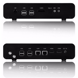 Eglobal Intel Core i7 4650U Desktop-Computer mit 8G RAM 128G SSD Win10 DDR3L RAM HD-Fernseher 4K Mini-Box-Gaming-PC mit zwei Displays - Product Image 5