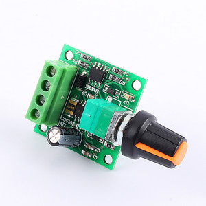 ミニチュアPWMスピードコントローラーDC1.8-12V DCモーター0 ~ 100% 調整可能ドライブモジュール入力2A PWM DCモータースピードレギュレーター - Product Image 5