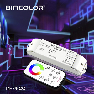 Беспроводной сенсорный пульт дистанционного управления T4 + R4 RF RGB RGBW и контроллер белого света - Product Image 1