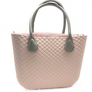 OEMデザイン防水OBagトートショッピングバッグボースドンナシリコンEVAハンドバッグ女性用 - Product Image 6