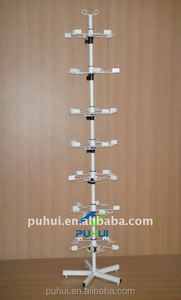 Tavolo permanente pop metallo pegboard negozio di vendita al dettaglio di filatura contatore chiave anello display rack - Product Image 6