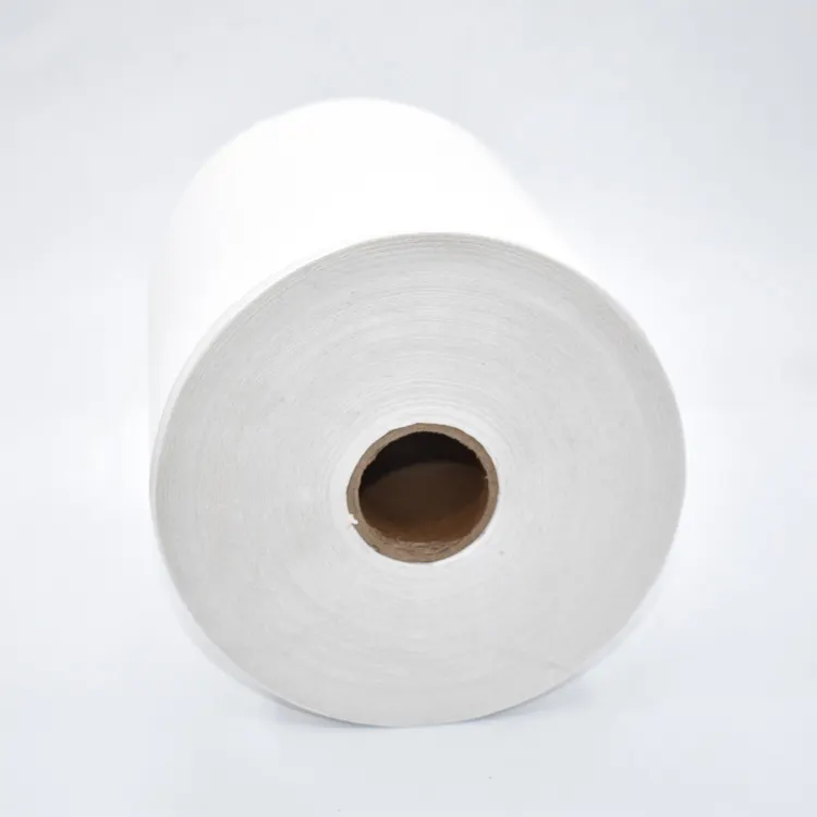 Rouleau de serviette à main en papier deux couleurs, serviette de toilette en vogue