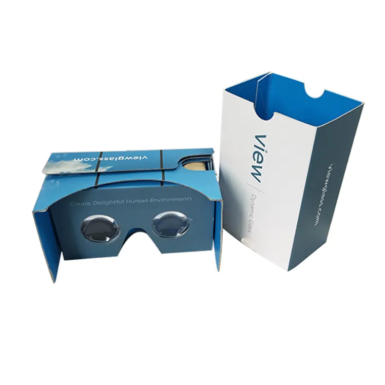 Di alta Qualità VR di Cartone di Carta di Stereo Viewer Cartone VR 3d Vetri di Carta VR Occhiali